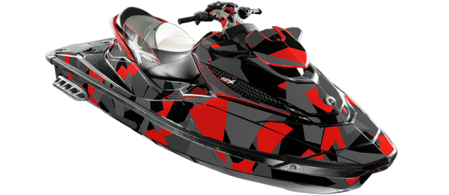 Poly Camo - Sea-Doo Rxt-X 260/300 rs 2011-2017 Graphics Kit - Motowrap ...