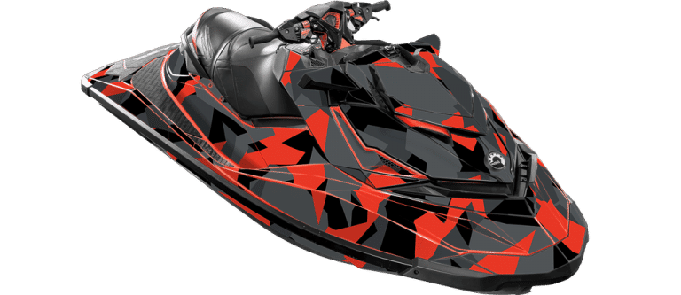 Poly Camo Sea Doo Rxp X 300 260 Graphics Kit Motowrap Decals