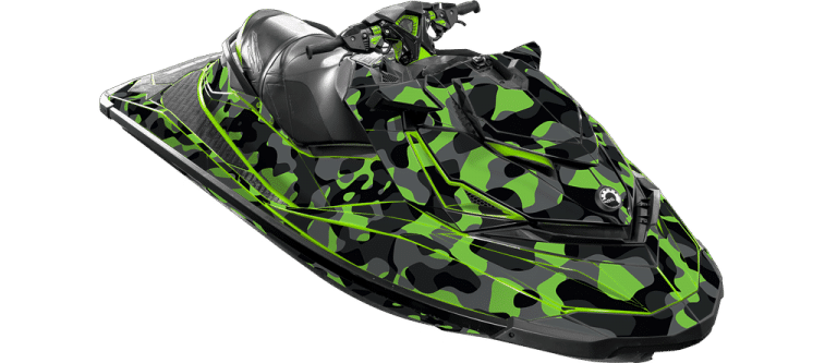 Tradi Camo Sea Doo Rxp X 300 260 Graphics Kit Motowrap Decals