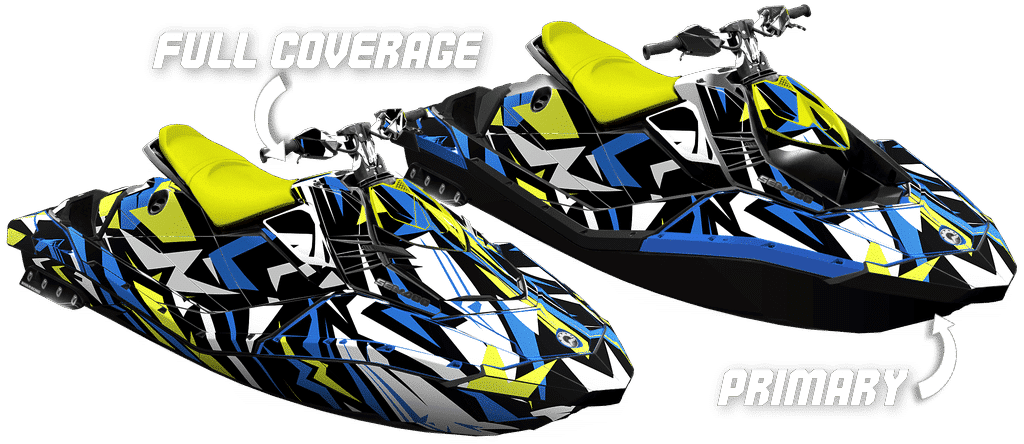 Sportster Sea Doo Spark Trixx Graphics Kit Motowrap Decals