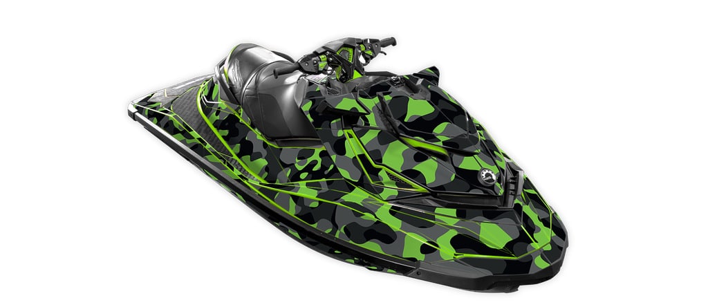 Tradi Camo Sea Doo Rxp X 300 260 Graphics Kit Motowrap Decals