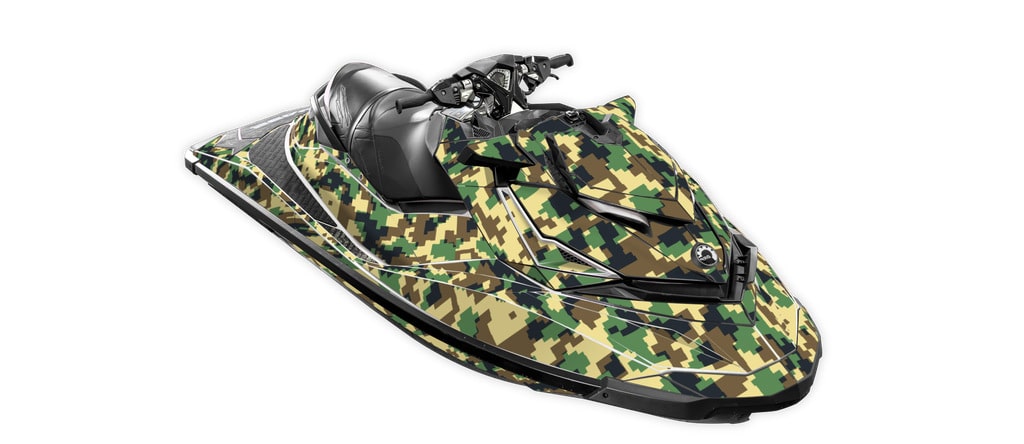 Pxl Camo Sea Doo Rxp X 300 260 Graphics Kit Motowrap Decals