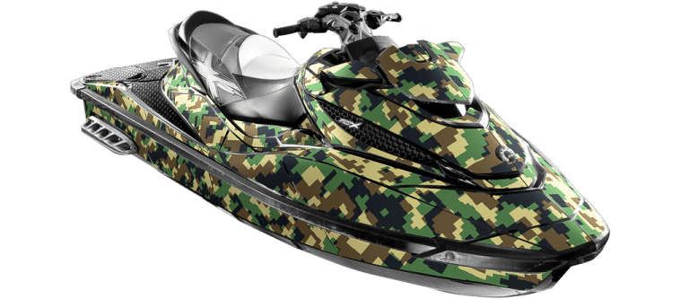 Pxl Camo Sea Doo Rxt X 260 300 Rs 2011 2017 Graphics Kit Motowrap Decals