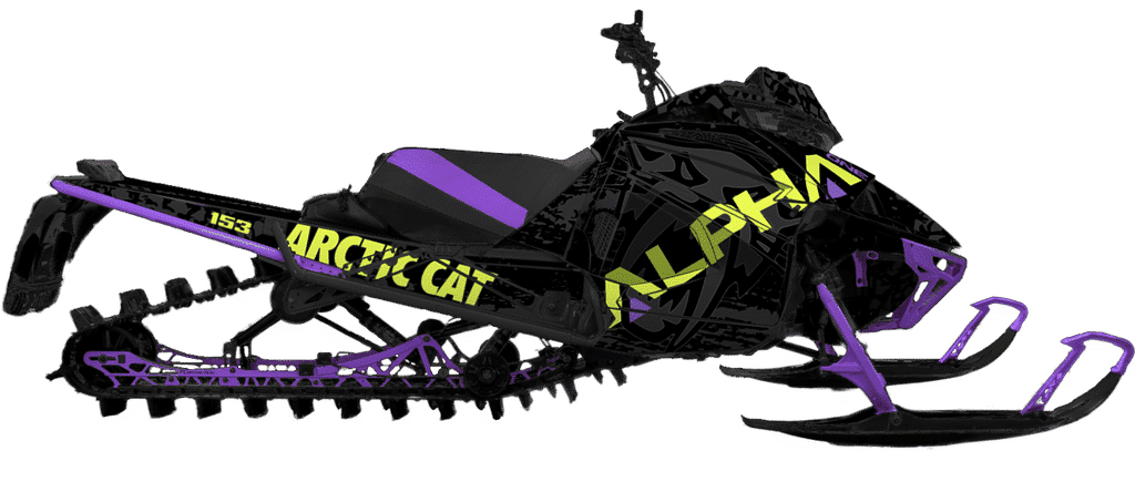 Alpha One - Arctic Cat M6000 / M8000 / Alpha snowmobile wrap