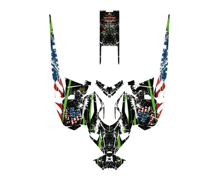 Full Metal Sleddi'n - Arctic Cat M6000 / M8000 / Alpha snowmobile wraps ...