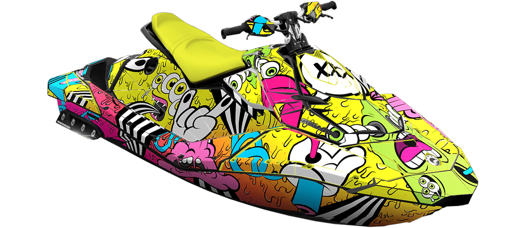 Sea-Doo Spark Wraps / Graphic Kits - Motowrap decals