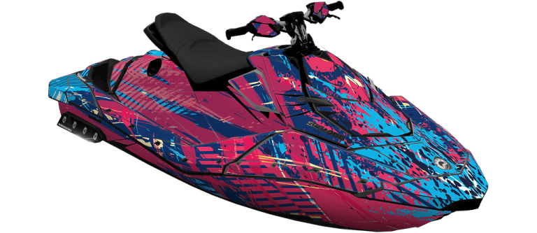 Cyber Grunge - Sea-Doo Spark / Trixx Graphics Kit - Motowrap Decals