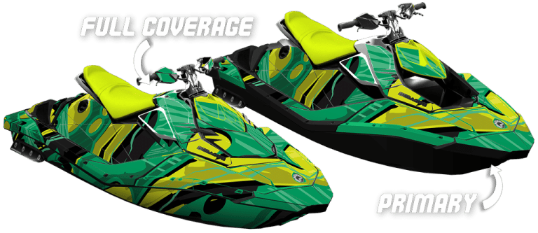 Mutant Sea Doo Spark Trixx Graphics Kit Motowrap Decals